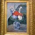 Paul Cezanne-Bouquet au petit Delft1