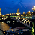 Pont Alexander III夜景, Paris