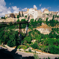 懸屋峭壁全景, Cuenca, 世界文化遺產