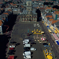 維梅爾與藍陶的故鄉,俯瞰市政廳與主廣場, 台夫特(Delft)