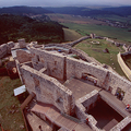 Spišský hrad城堡最高點俯瞰,  世界文化遺產