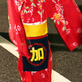 熱情投入的小朋友. 盛岡Sansa舞祭. 日本東北六大祭典