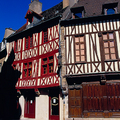 有德國風味的中世紀老房子. Dijon