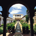 摩爾人皇室休憩的宮殿與花園 El Generalife. Granada