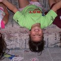 upside down girls