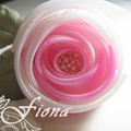 粉色胸花系列-染色玫瑰小品