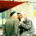 葉城~巴扎的維吾爾族老人
