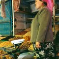 新疆喀什大巴扎~賣乾果小販