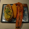 豆皮壽司＋烤蝦