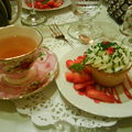 tea and dessert