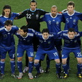 Argentina fight Greece 2010