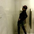 took in the men's room  am I a peeping Tom? oh No~~~~~~~~~
hahaha~~