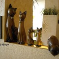 宜蘭3cats主題餐廳 - 貓擺飾
