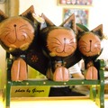 宜蘭3cats主題餐廳 - 貓擺飾