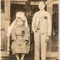民國19年2 月1日父母親結婚合照