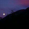 黎明前的月光