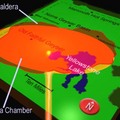 黃石國家公園超級火山岩漿分佈圖