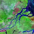 亞馬遜河出海口顯示人為破壞嚴重
