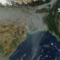Source: NASA. 印度、中國和美國都是環境污染大國。