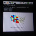 四色問題 - 美國本土48州 060511003 - Android手機版 Screen 2 (手機上執行中的程式)