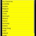9/4/2011 可以選國家列出該國排入前200名的學校。