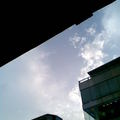 侷限的天空-攝於水利大樓門口