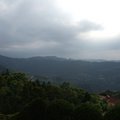 從華梵大學遠眺雲彩和山下的美景