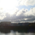 碼頭上的雲層