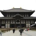 巍峨的奈良東大寺，是世界遺產