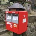 奈良公園內可愛的郵筒