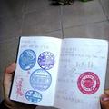 吳子健跑遍台灣景點，在筆記本上留下滿滿紀念章