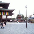 成田山寺前庭