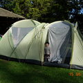 Yan Yean Reservoir Park & our new tent - 2