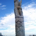 海濱公園原民木雕裝置藝術