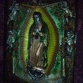 華西街40巷牆壁上的聖母像