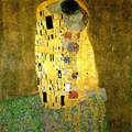 Gustav, Klimt, The Kiss (1907-08)