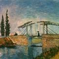 Bridge Printed by Vincent Van Gogh
