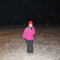 我站的位置，是松花江的江面上。結冰厚度超過2米，那種冷是由腳底凍上來的!