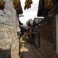 麗江/束河古鎮一坐一忘巷道