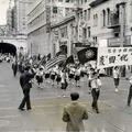 1943 Chinese-Americans parading in honor of the 32nd anniversary of the Republic of China, on Stockton Street