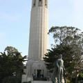 The murals at Coit Tower aren’t overshadowed by the views.