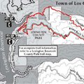 SierraAzul hiking trail map