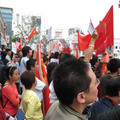 抗議示威的人群