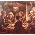 「吃馬鈴薯的人」 (Potato Eaters, 1885)( 圖2)