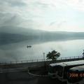  D4~山中湖畔富士美華飯店,清晨窗外湖景~有山水畫的FU