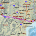 17. 德州車旅路線圖