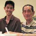 Dzu and Grandpa 2006 Summer