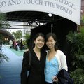 Katherine and Tiffany (from left) in Katherine's graduation. Tiffany is a Senior Student in University of California, Berkeley.