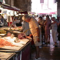the traditional market in Venice