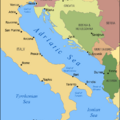 Adriatic Sea - 網路上找到的地圖